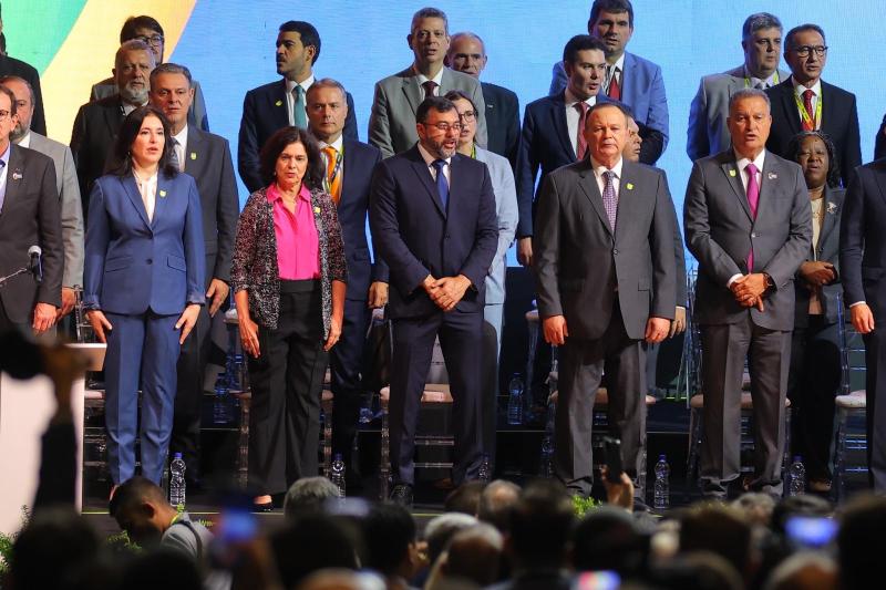 Governador Wilson Lima destaca acordo para ajudar municípios do Amazonas a criarem planos de adaptação às mudanças climáticas