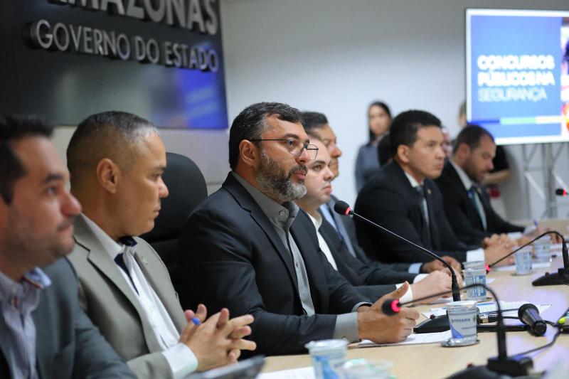 Governador Wilson Lima anuncia nova convocação de mais de mil aprovados em concursos das Forças de Segurança