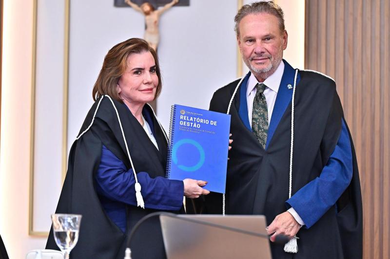 Conselheiro apresenta Relatório de Gestão 2024 da Ouvidoria do TCE-AM