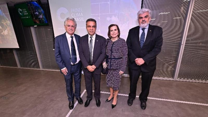 Presidente do TCE-AM participa do lançamento do Painel ClimaBrasil em Brasília