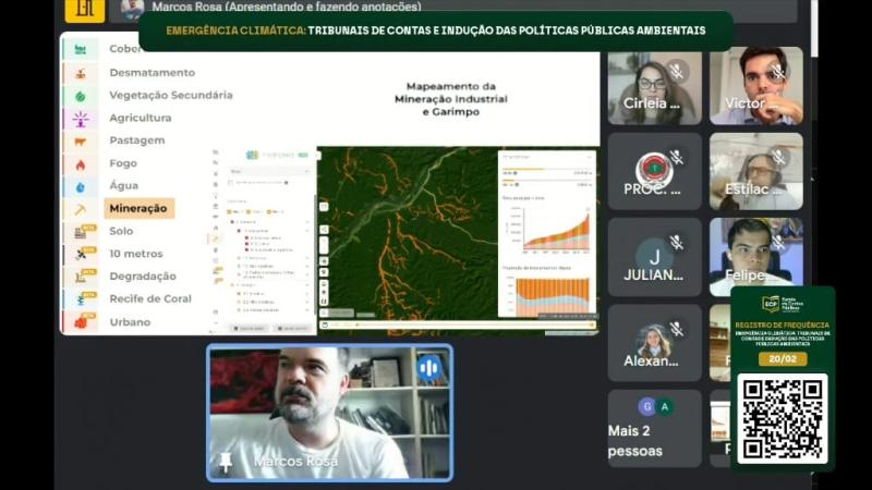 Estratégias Climáticas e atuação dos Tribunais de Contas marcam 2º dia de Webinar