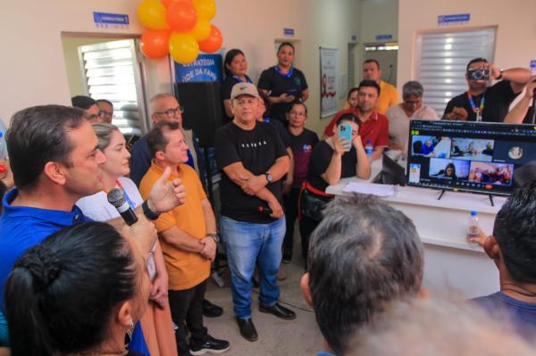 Prefeito Mateus inaugura Telessaúde e Telecárdio na Valéria, beneficiando 15 comunidades