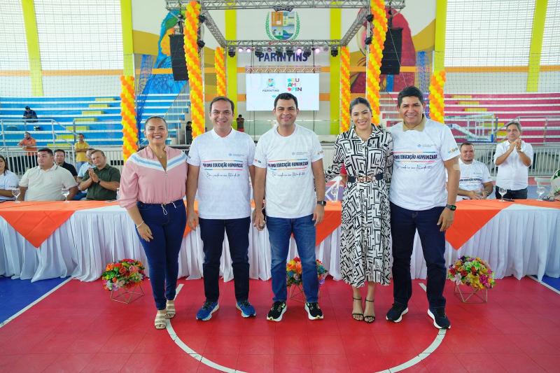 Saullo Vianna reafirma compromisso com a educação de Parintins na abertura do ano letivo
