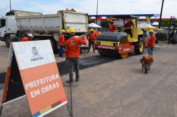 Secretaria de Obras e Infraestrutura reforça manutenção de ruas no Circuito Carnailha