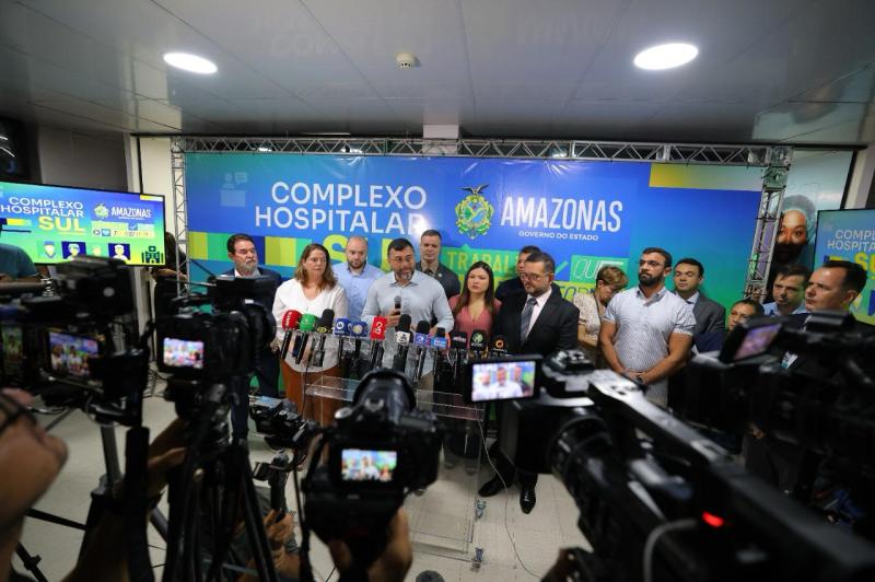 Complexo Hospitalar Sul: Governador Wilson Lima apresenta plano de modernização de infraestrutura para as unidades