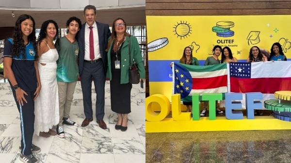 Em Brasília, Escola Suzana de Jesus Azêdo recebe premiação de R$ 100 mil da Olimpíada do Tesouro Direto em Educação Financeira 2024