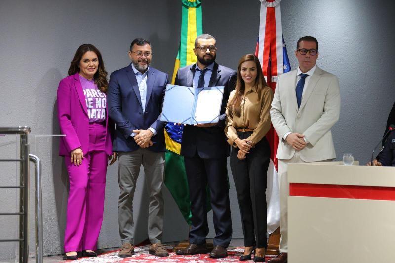 Governador Wilson Lima empossa 63 servidores da Polícia Civil e fortalece atuação da segurança na capital e interior