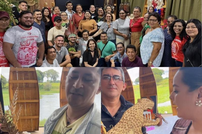 Artesãos de Parintins agradecem ao Sebrae, à gestora Lilian Simões e à empresária Érika Baranda por evento de valorização da arte amazônica