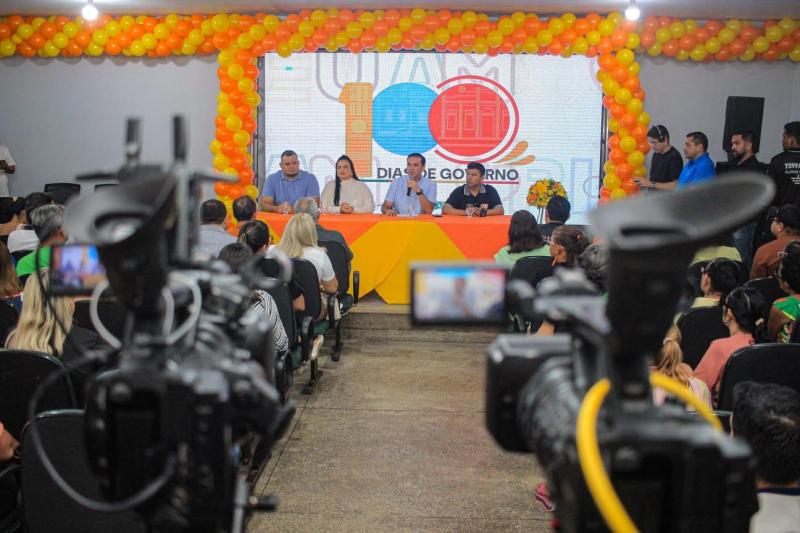 Mateus Assayag apresenta avaliação positiva dos primeiros 100 dias de governo e as anuncia prioridades da gestão