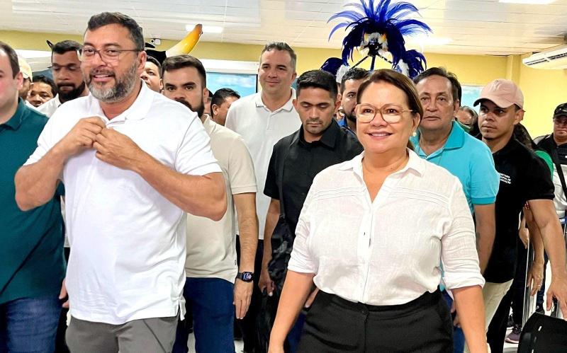 Márcia Baranda participa de anúncio de obras e celebra o lançamento do 58° Festival de Parintins ao lado do governador Wilson Lima