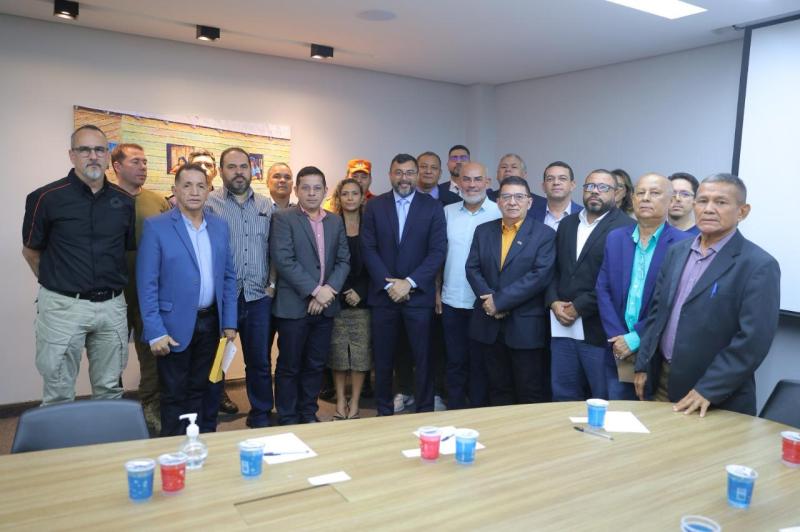 Governador Wilson Lima anuncia reajuste de 9,41% para servidores da Segurança Pública do Estado