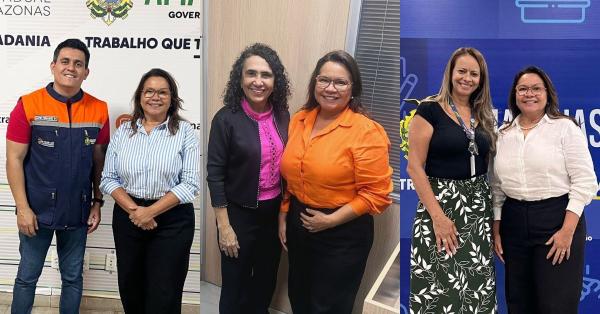 Márcia Baranda cumpre agenda em Manaus e apresenta reivindicações do município de Parintins Márcia Baranda cumpre agenda em Manaus e apresenta reivindicações do município de Parintins