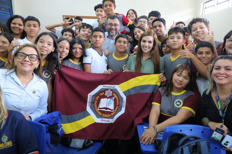 Governador Wilson Lima lança o Programa Estadual das Escolas Cívico-Militares