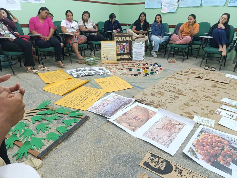 Curso de Pedagogia do Cestb/UEA promove atividades sobre cultura indígena em escolas estaduais e municipais de Tabatinga Curso de Pedagogia do Cestb/UEA promove atividades sobre cultura indígena em escolas estaduais e municipais de Tabatinga