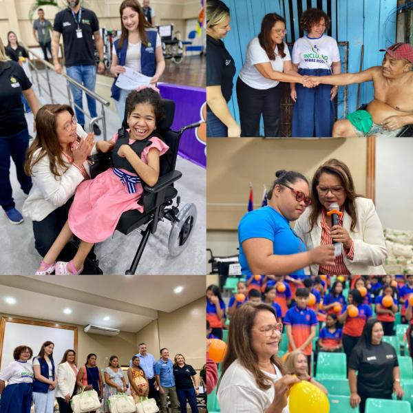 Vereadora Márcia Baranda agradece Governo do Amazonas pela ação social junto as mães e PCD's de Parintins Vereadora Márcia Baranda agradece Governo do Amazonas pela ação social junto as mães e PCD's de Parintins