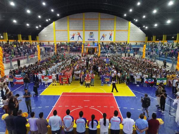 Mais de 1.200 estudantes participam da abertura do 46 Jogos Escolares do Amazonas, em Parintins