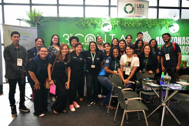 Curso de Turismo da UEA exibe projetos de extensão na 3ª Conta Amazonas e no 3º Festival Amazonas de Turismo Curso de Turismo da UEA exibe projetos de extensão na 3ª Conta Amazonas e no 3º Festival Amazonas de Turismo