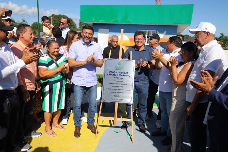 Governador Wilson Lima inaugura pavimentação de ruas do sistema viário de Tapauá Governador Wilson Lima inaugura pavimentação de ruas do sistema viário de Tapauá