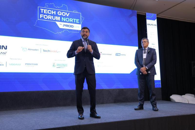 Governador Wilson Lima destaca avanços do Amazonas em tecnologia sustentável e governança digital Governador Wilson Lima destaca avanços do Amazonas em tecnologia sustentável e governança digital
