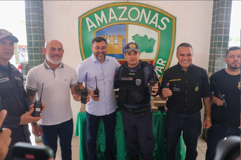 Governador Wilson Lima implanta Sistema de Radiocomunicação Digital para as polícias em Itacoatiara