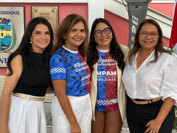 Márcia Baranda prestigia o MPAM em ação contra exploração infantil e violência no Festival de Parintins 2025