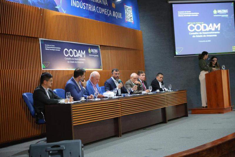 Governador Wilson Lima destaca aprovação de projetos com previsão de quase 2 mil empregos na 314ª reunião do Codam