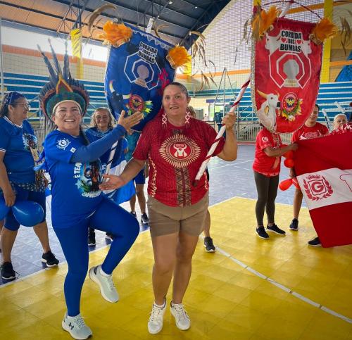 Desafio das Cores: Prefeitura de Parintins mobiliza idosos para atividade no ritmo do boi-bumbá
