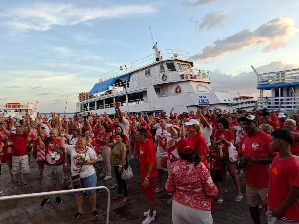 Rumo a Parintins: barco do MAG zarpa com emoção, história e causa ambiental a bordo Rumo a Parintins: barco do MAG zarpa com emoção, história e causa ambiental a bordo