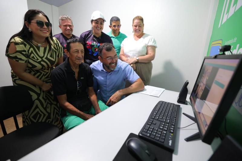 Governador Wilson Lima entrega serviço de Telessaúde em Maués, alcançando 17 municípios do interior