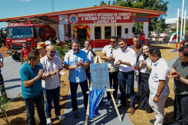 Governador Wilson Lima entrega Grupamento Integrado de Combate a Incêndio em Lábrea e reforça atuação dos bombeiros no sul do Amazonas Governador Wilson Lima entrega Grupamento Integrado de Combate a Incêndio em Lábrea e reforça atuação dos bombeiros no sul do Amazonas