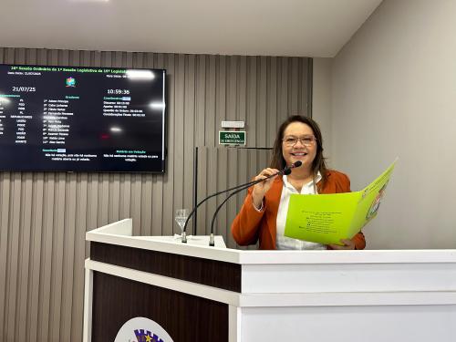 Vereadora Márcia Baranda propõe divulgar canais de denúncia contra violência a idosos nas unidades de saúde de Parintins