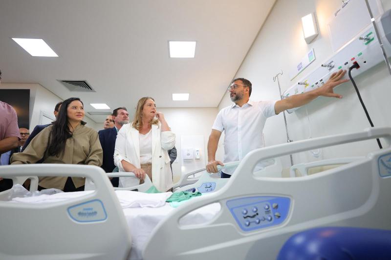 Governador Wilson Lima entrega nova Unidade de Internação no Hospital 28 de Agosto com 83 leitos