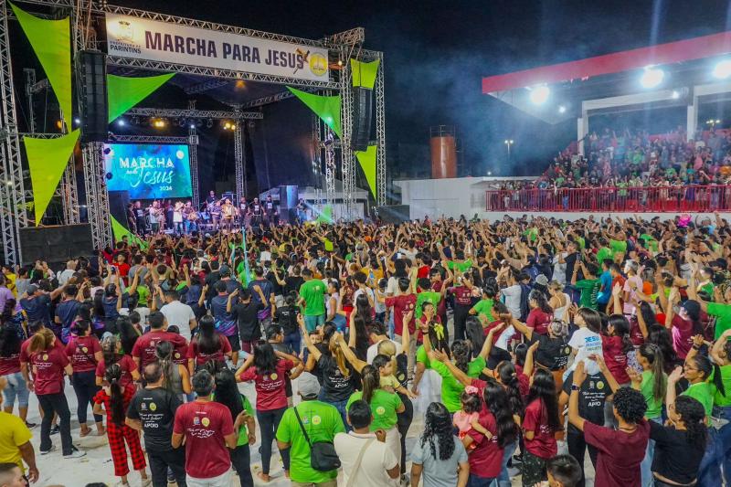 Com apoio da Prefeitura de Parintins, Marcha para Jesus 2025 está na expectativa de 40 mil pessoas
