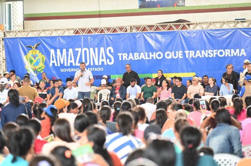 Governador Wilson Lima inaugura iluminação pública de LED em Jutaí e Fonte Boa