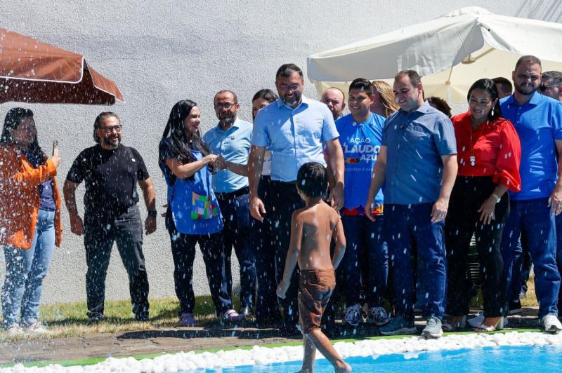 Governador Wilson Lima inaugura primeiro Caic TEA da rede pública de Saúde, com atendimento especializado para crianças com autismo