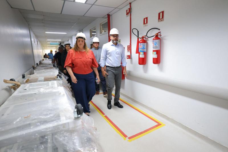 Governador Wilson Lima vistoria reforma do Hospital Francisca Mendes, que terá ampliação de leitos e novos serviços Governador Wilson Lima vistoria reforma do Hospital Francisca Mendes, que terá ampliação de leitos e novos serviços