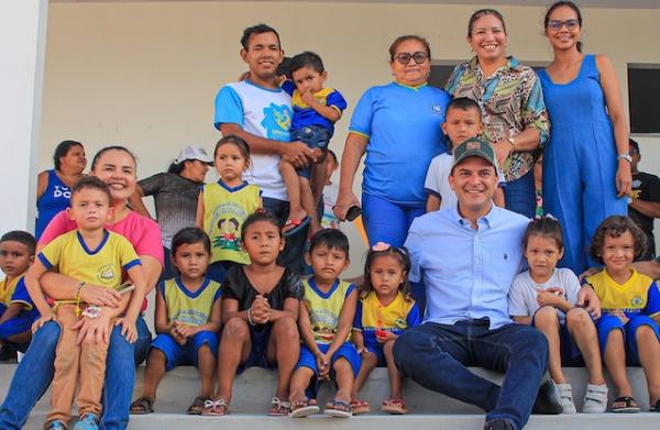 Governador Wilson Lima vistoria estrutura que vai realizar mais de 500 exames na Carreta da Saúde da Mulher em Manacapuru