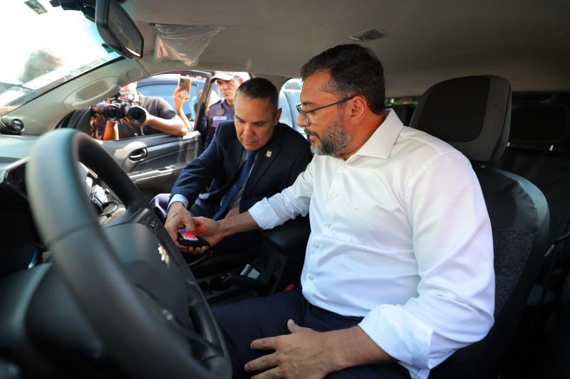 Governador Wilson Lima realiza mais uma entrega de novas viaturas para as forças de segurança do estado