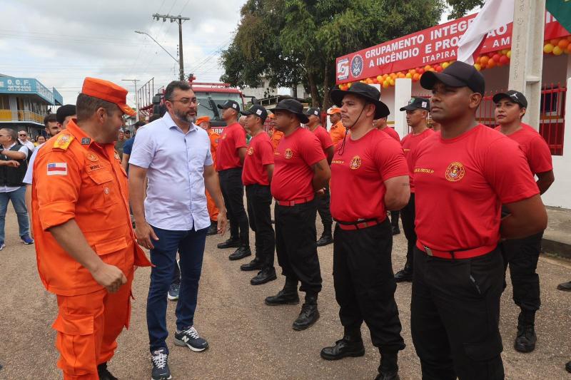 Em Itapiranga governador Wilson Lima inaugura 11º Grupamento Integrado de Combate a Incêndio do interior Em Itapiranga governador Wilson Lima inaugura 11º Grupamento Integrado de Combate a Incêndio do interior