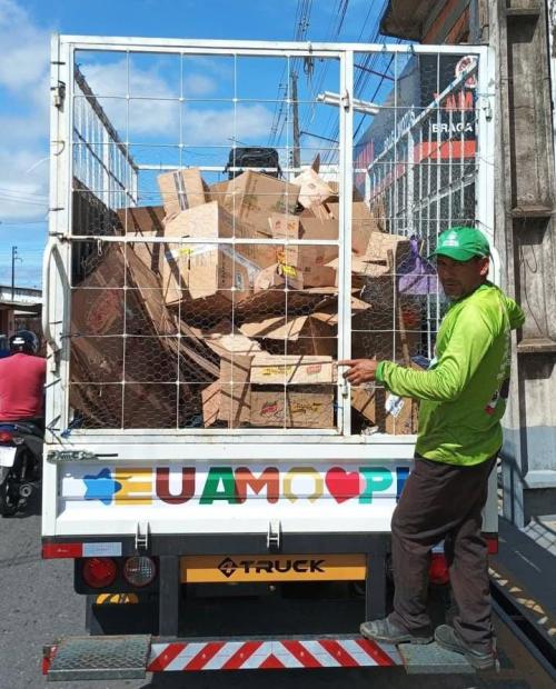 Prefeitura de Parintins amplia ações de coleta seletiva e alcança 33 toneladas de resíduos