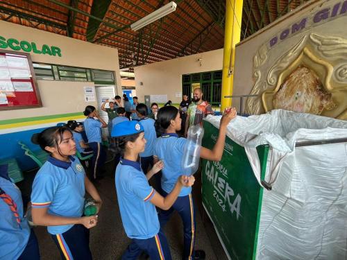 Prefeitura de Parintins lança projeto “Escola que Recicla” para incentivar coleta seletiva nas escolas