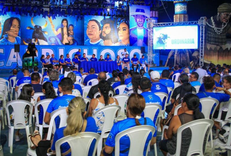 Contas do Caprichoso no 2º ano da gestão de Rossy e Diego são aprovadas por unanimidade