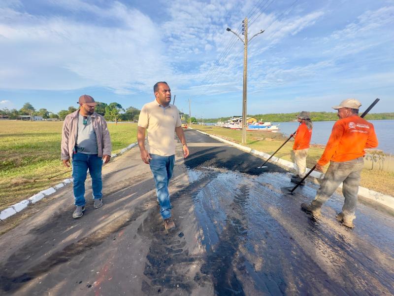 Operação Tapa-Buraco e serviços de infraestrutura ganham reforço no Caburi
