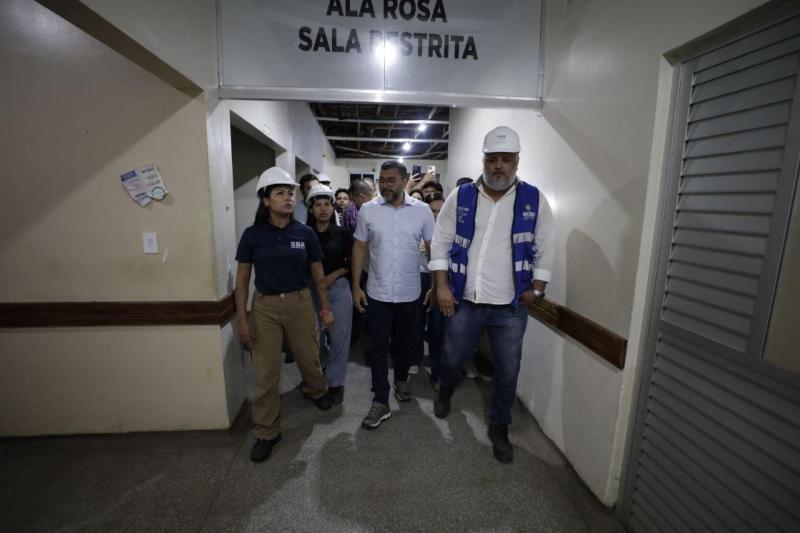 Governador Wilson Lima assina ordem de serviço para ampliação do hospital e anuncia novas obras no setor viário de Rio Preto da Eva