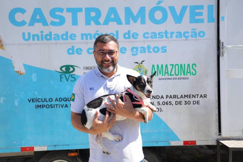 Governador Wilson Lima realiza vistoria nas obras do primeiro Hospital Veterinário Público do Amazonas