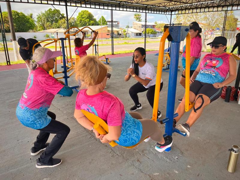 Semana do Idoso: Prefeitura de Parintins promove saúde e qualidade de vida por meio da atividade física