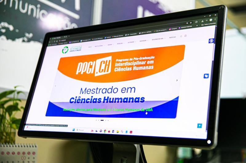 Inscrições abertas para Mestrado em Ciências Humanas da UEA