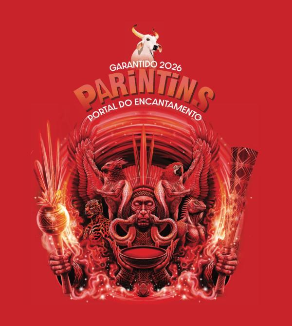 Garantido revela tema “Parintins: Portal do Encantamento” e inicia jornada rumo ao bicampeonato em 2026 Garantido revela tema “Parintins: Portal do Encantamento” e inicia jornada rumo ao bicampeonato em 2026