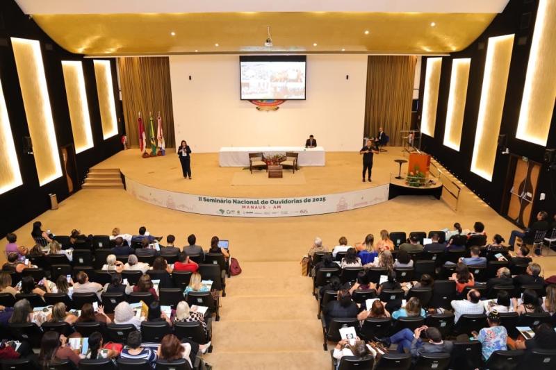 TCE-AM participa de painel sobre governança climática no II Seminário Nacional de Ouvidorias Públicas