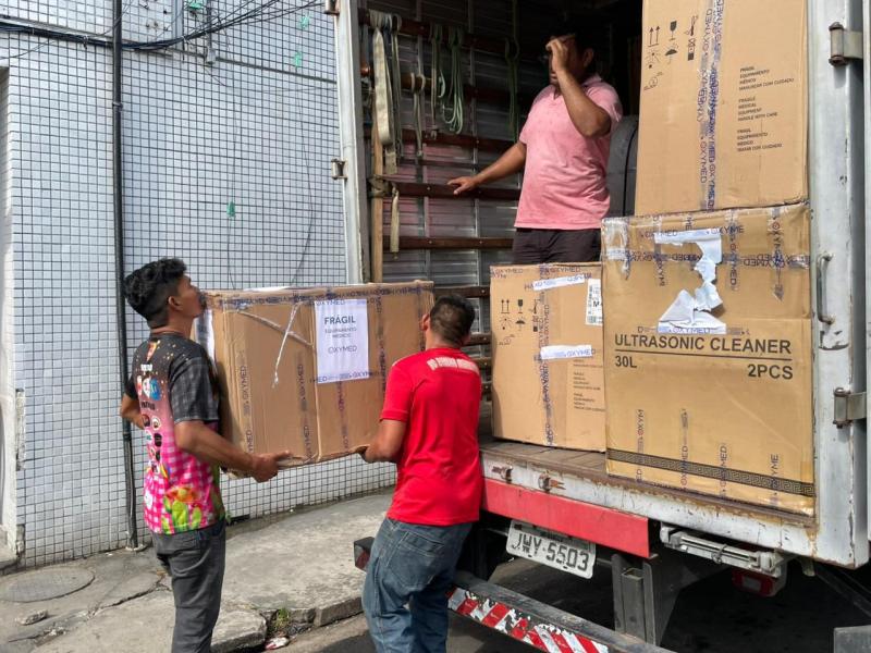 Complexo Hospitalar Sul recebe equipamentos de ponta para o 28 de Agosto e Instituto Dona Lindu Complexo Hospitalar Sul recebe equipamentos de ponta para o 28 de Agosto e Instituto Dona Lindu